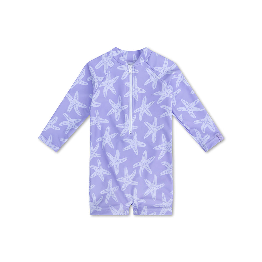UV Swimsuit Boys - Lila - Seastar