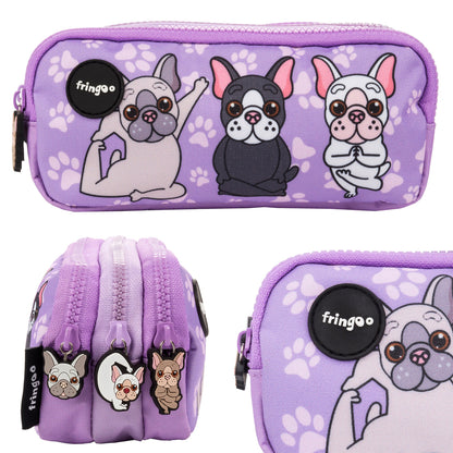 Frenchie Yoga Trousse scolaire