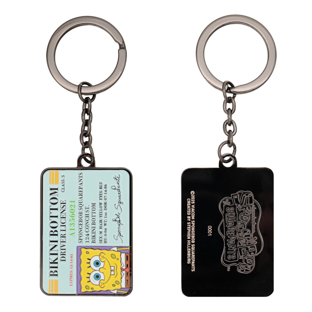 SpongeBob SquarePants Keychain - Driver License
