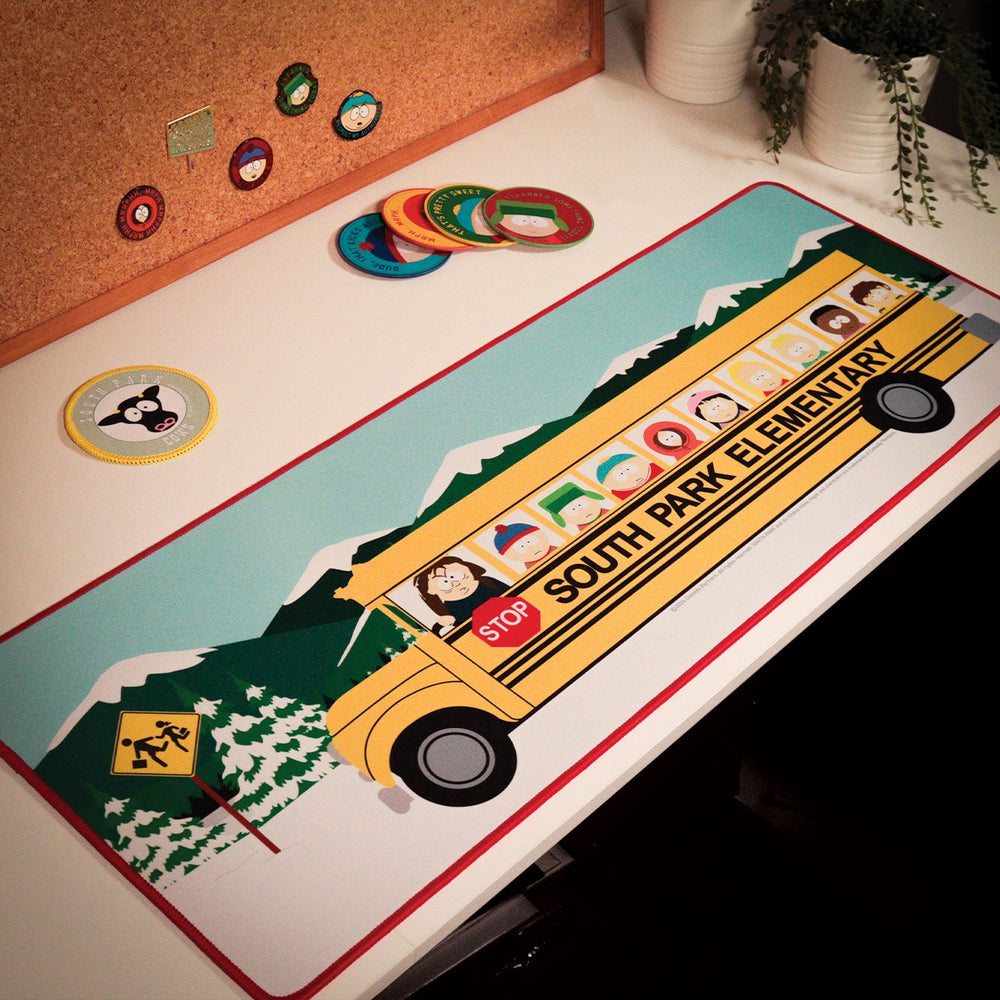 Desk pad & set de sous-verres South Park - Elementary School Bus