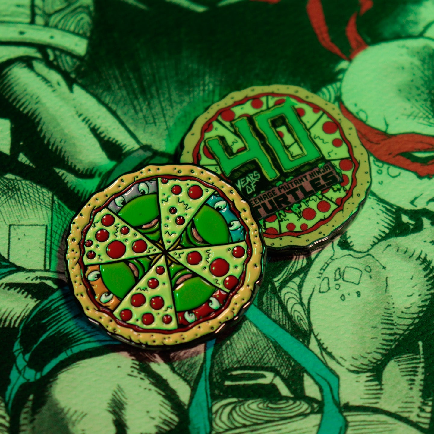 Teenage Mutant Ninja Turtles Collectible Coin - Pizza (Limited Edition) 