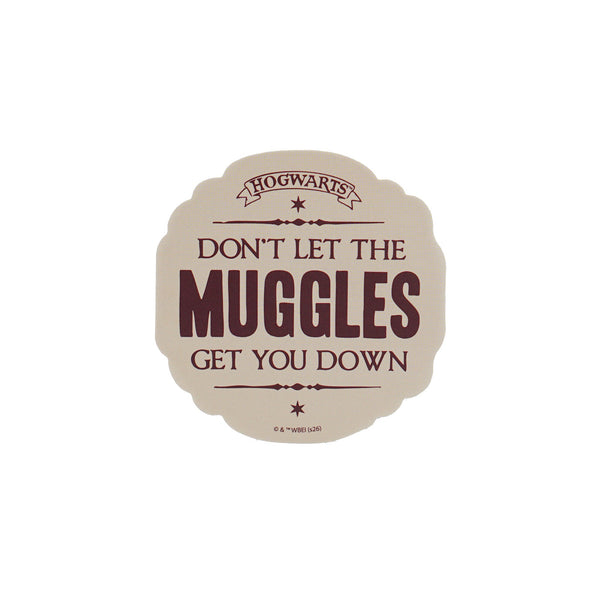 Sticker vinyle Harry Potter - Ne laissez pas les Moldus