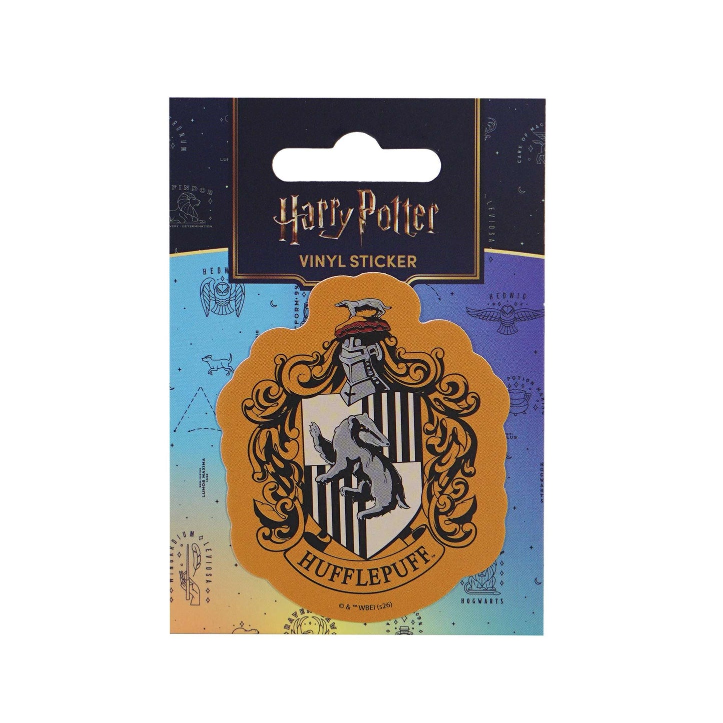 Harry Potter Hufflepuff Vinyl Sticker