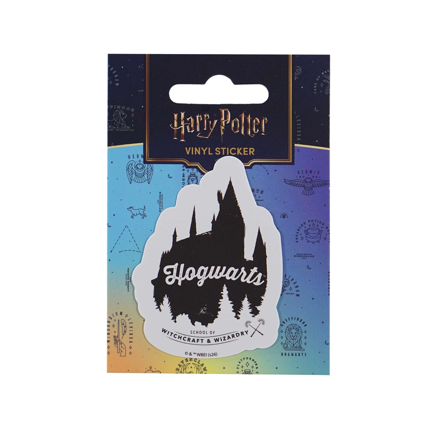 Harry Potter Hogwarts Castle Vinyl Sticker