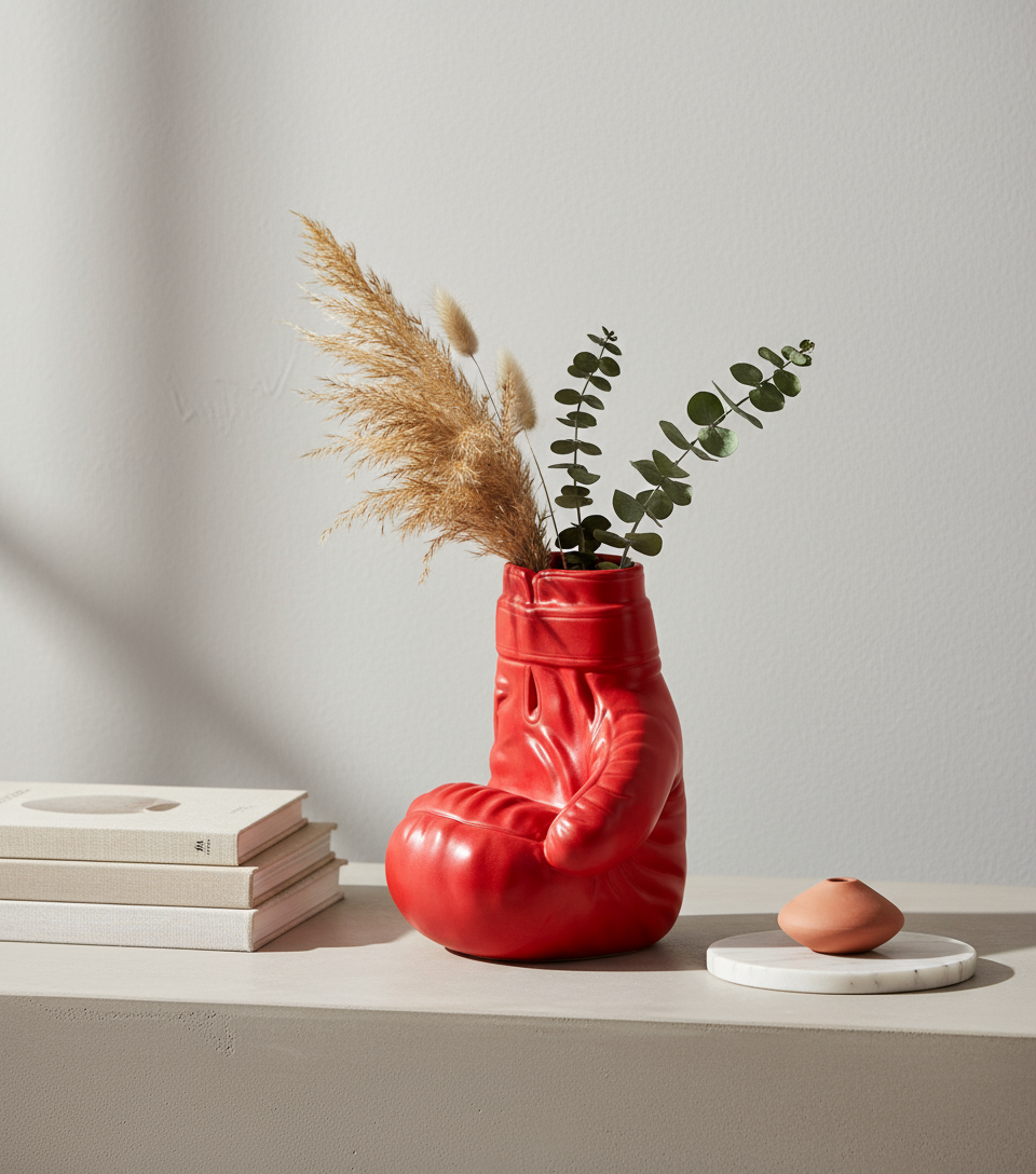 Vase Gant de Boxe