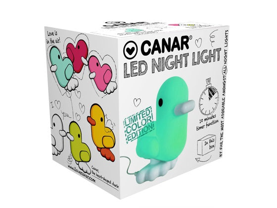 Green duck night light