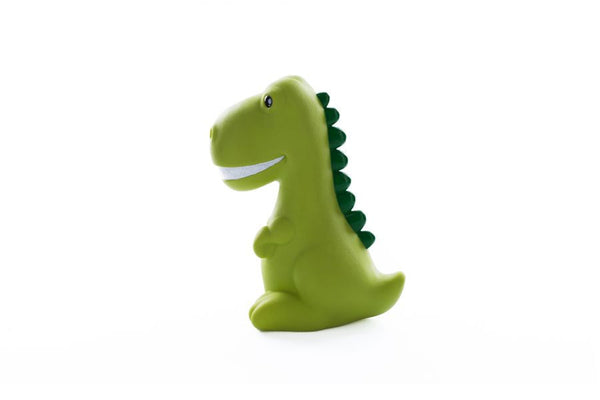 Groene dinosaurus nachtlamp