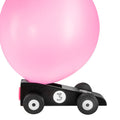 Balloon-powered Racer Blackstar toy car - 11.5 cm