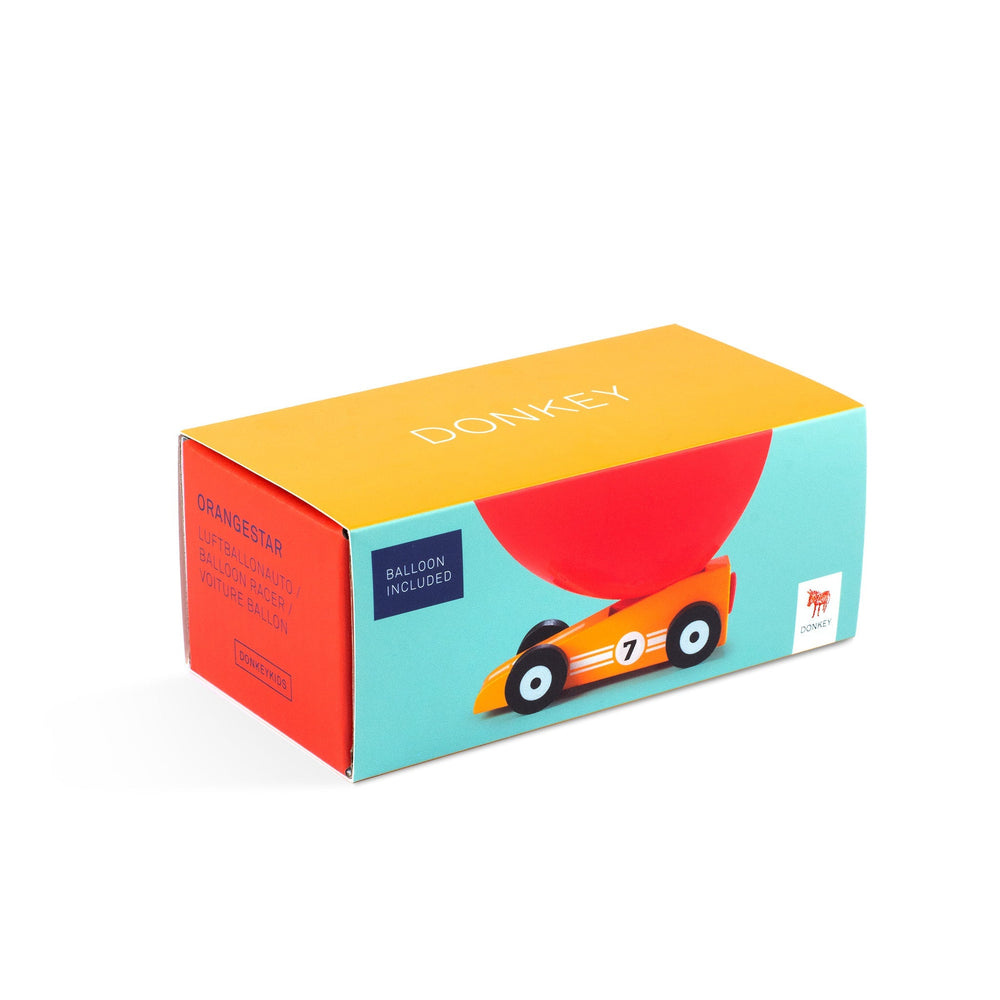 Ballonraceauto - Orangestar