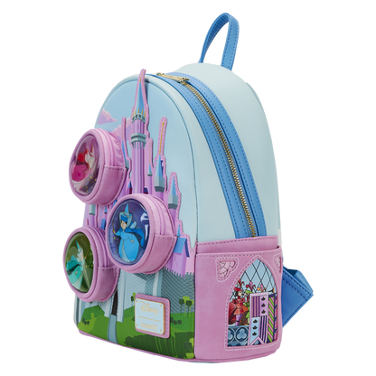 Sleeping Beauty Mini Backpack - Stained Glass Castle