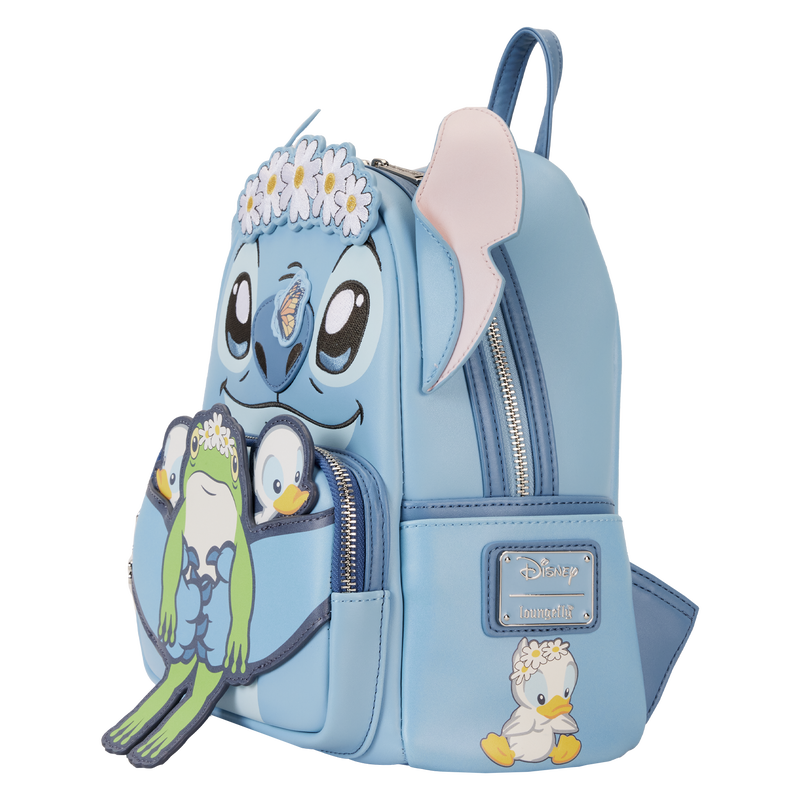 Lilo &amp; Stitch Mini Backpack - Stitch Springtime Daisy