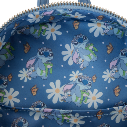 Lilo &amp; Stitch Mini Backpack - Stitch Springtime Daisy