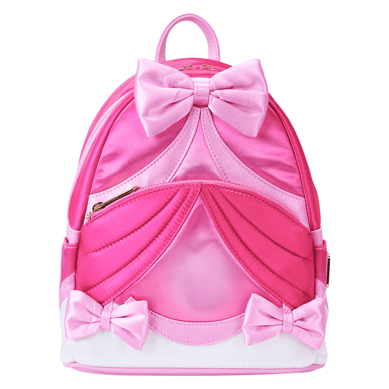 cinderella 75th anniversary pink bow gown cosplay mini backpack loungefly
