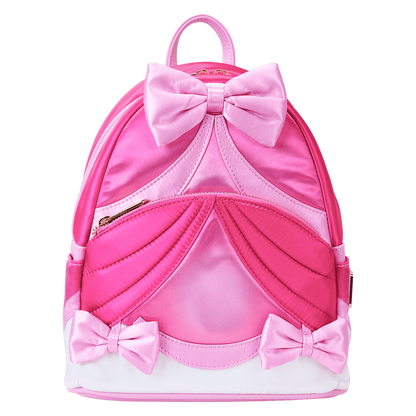 cinderella 75th anniversary pink bow gown cosplay mini backpack loungefly