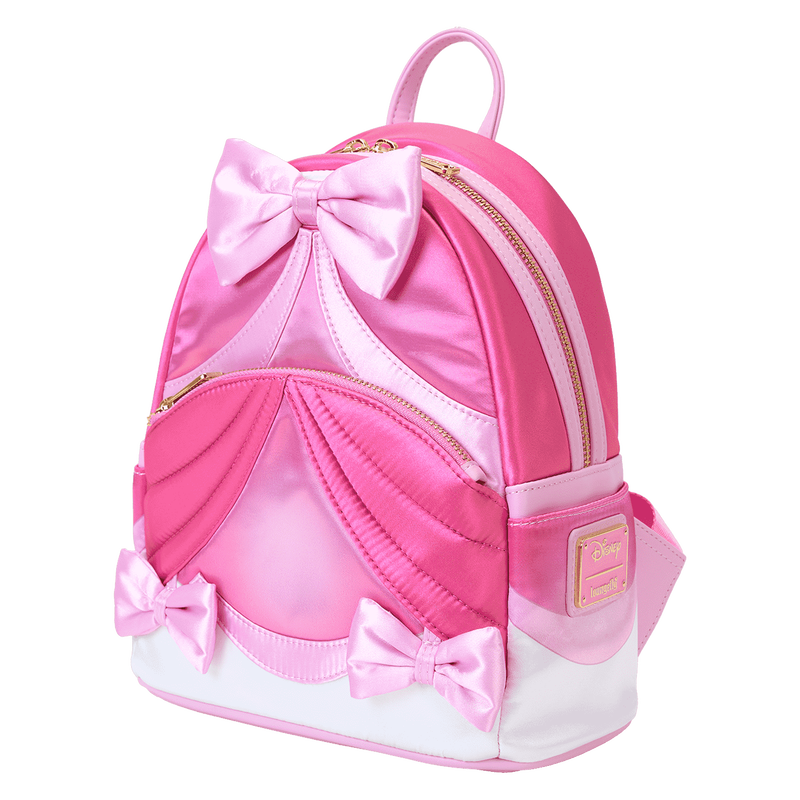 Mini Sac à Dos Cosplay Cendrillon 75e Anniversaire - Robe à Nœud Rose