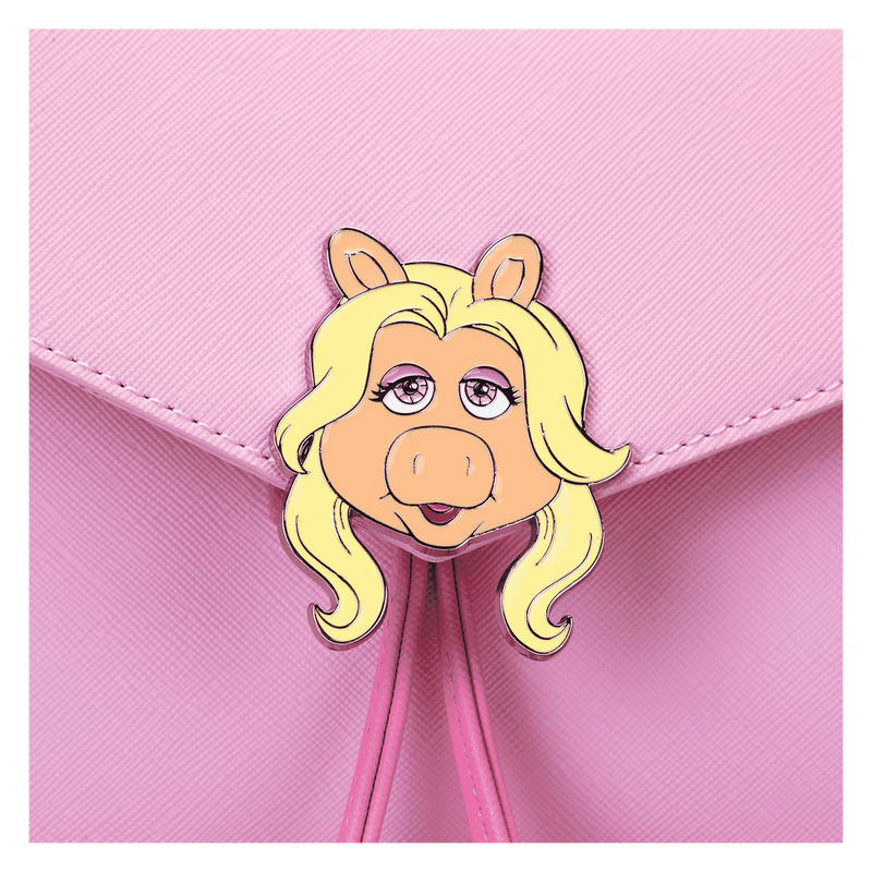 the muppets miss piggy drawstring mini backpack