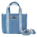 Tote Bag avec Porte Monnaie Lilo et Stitch - Stitch "Sherpa"