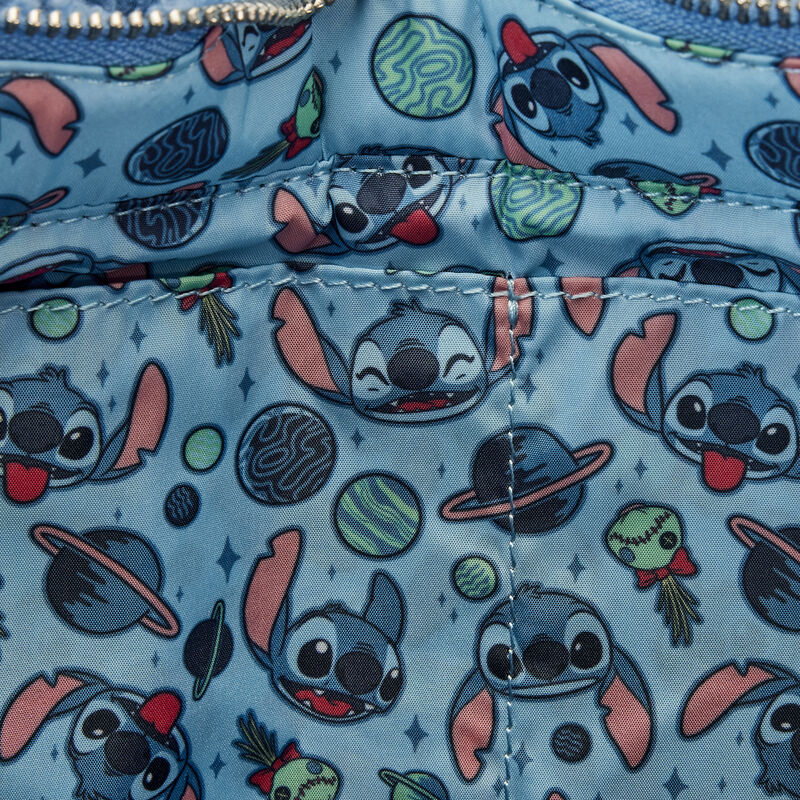 Tote Bag avec Porte Monnaie Lilo et Stitch - Stitch "Sherpa"