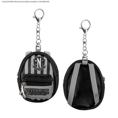 Porte-clés Pochette Noir Académie Nevermore