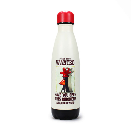 Gourde en métal Wallace & Gromit - Wanted 500 ml