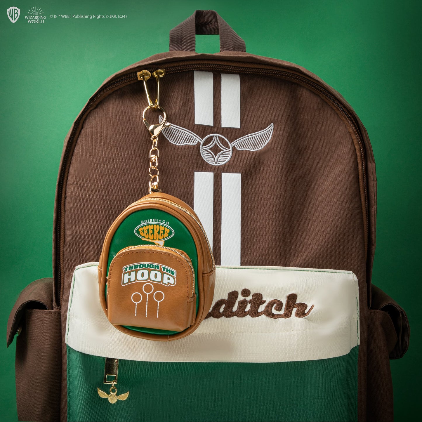 *Porte-clés Pochette Quidditch
