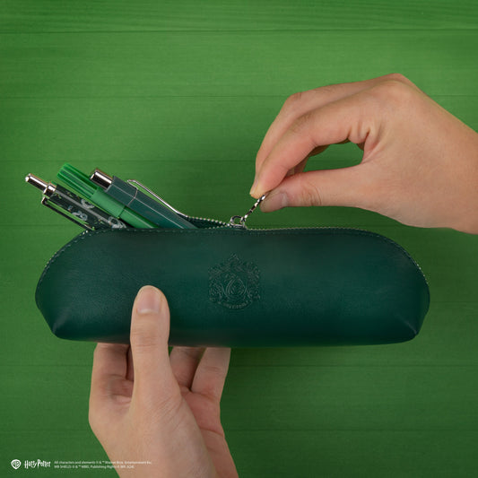 Slytherin Faux Leather Pouch