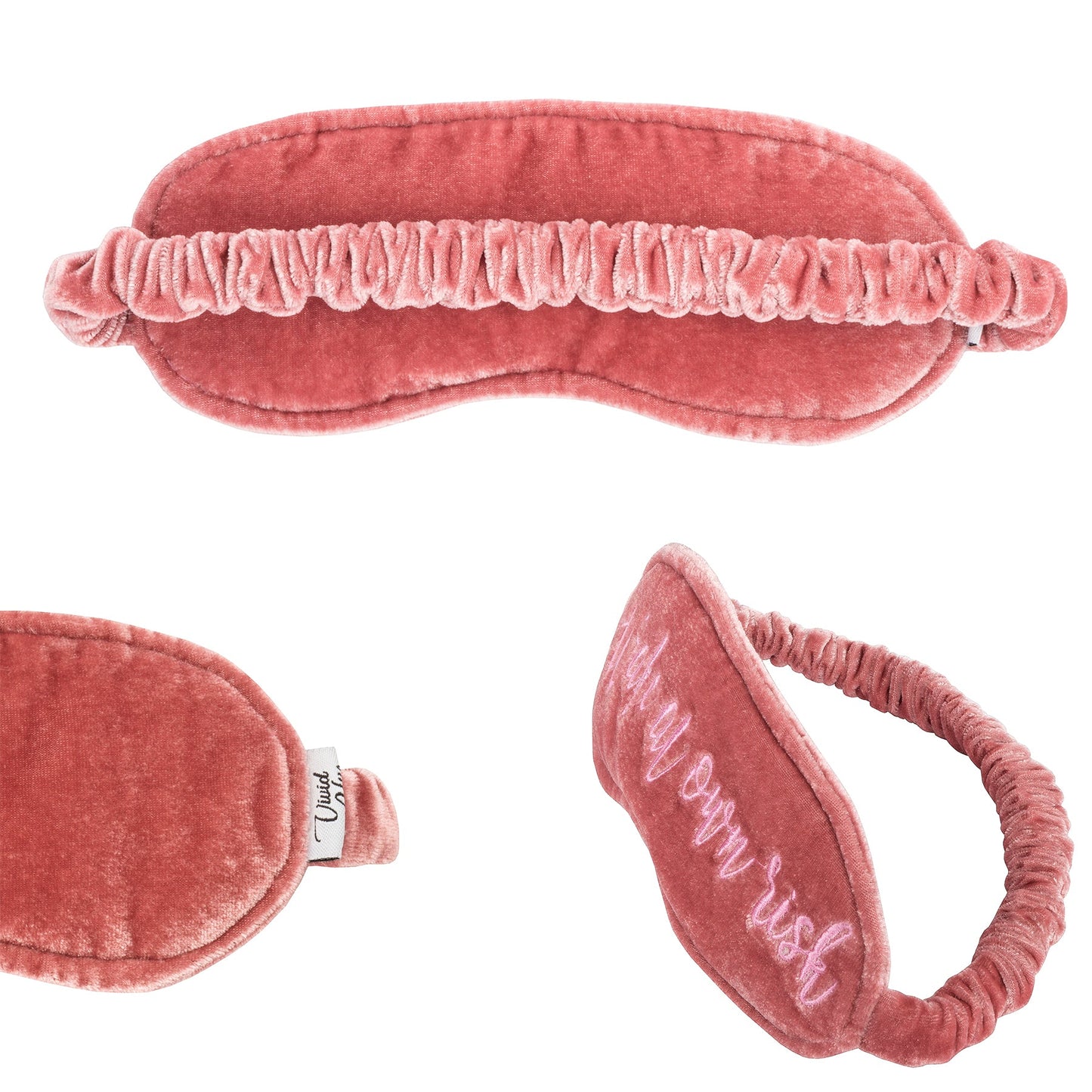 Velvet Sleeping Mask - Wake At Your Own Risk