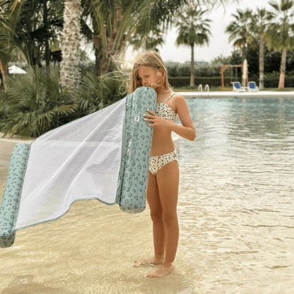 Water Hammock - Green - Leopard