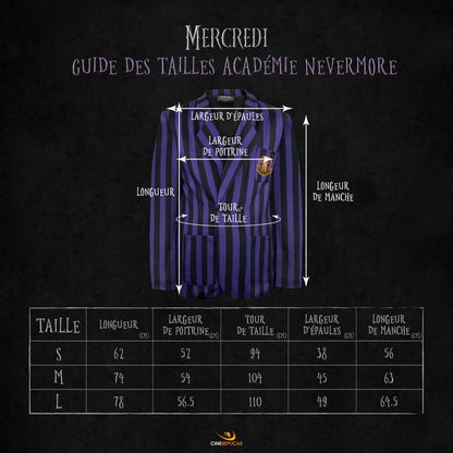 Blazer Violet Académie Nevemore