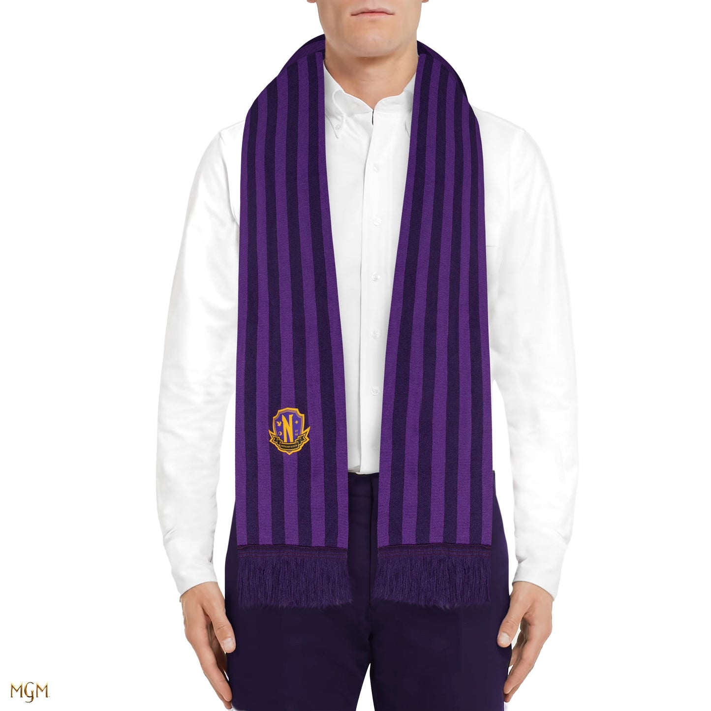 Écharpe Violette Académie Nevermore
