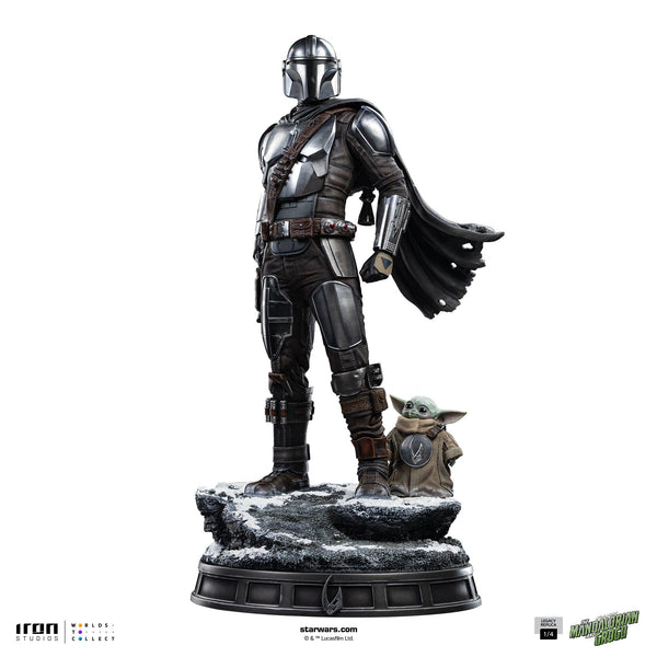Statue The Mandalorian and Grogu - The Mandalorian Movie - Legacy Replica 1/4 - The Mandalorian & Grogu