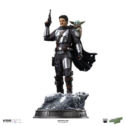 Statue Mandalorian and Grogu - The Mandalorian and Grogu Movie - Art Scale 1/10 - The Mandalorian & Grogu