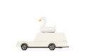 Voiture en Bois Candycar World - Cygne Blanc
