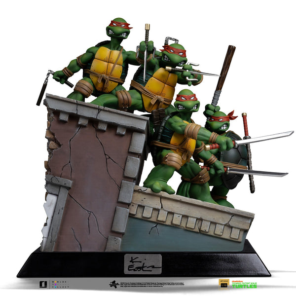 Statue TMNT 1st Cover Set (Signed Version) - Teenage Mutant Ninja Turtles - Art Scale 1/10