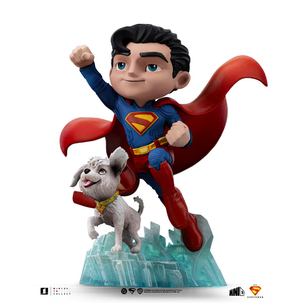 Figurine Superman and Krypto - Superman - Mini Co. - DC Comics