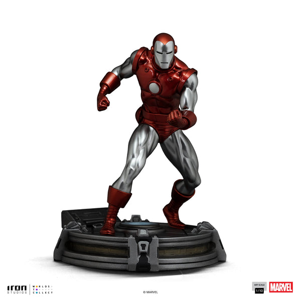 Statue Iron Man Red & Chrome - Marvel Comics - Art Scale 1/10