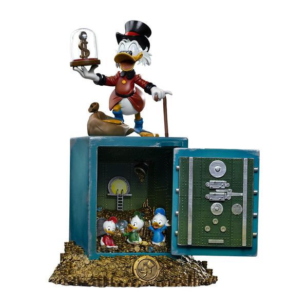 Statue Uncle Scrooge Mcduck and Nephews - Duck Tales - Art Scale 1/10 - Disney Classics