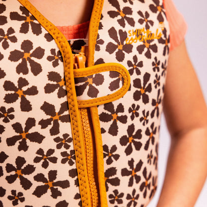 Swim Vest - Orange - Wild Flower