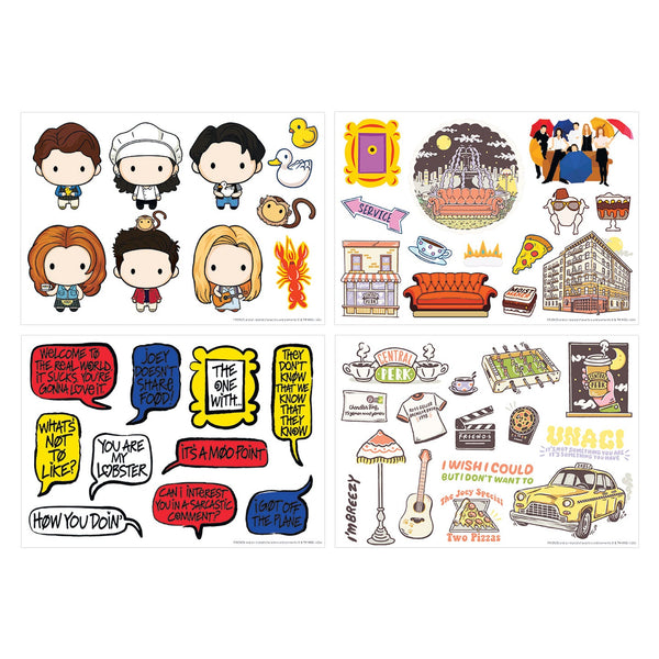 Stickers tech Friends
