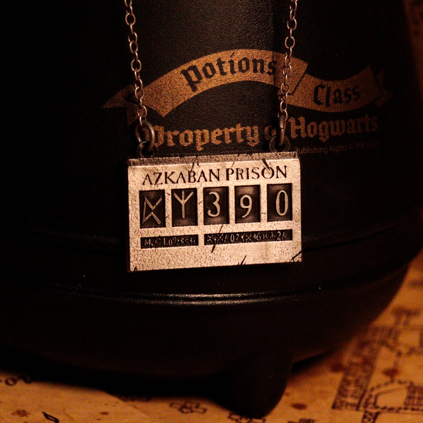 Collier Harry Potter- Prison d'Azkaban