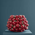 Vase Pomme, Grès Rouge, 42 x 42 x 32 cm