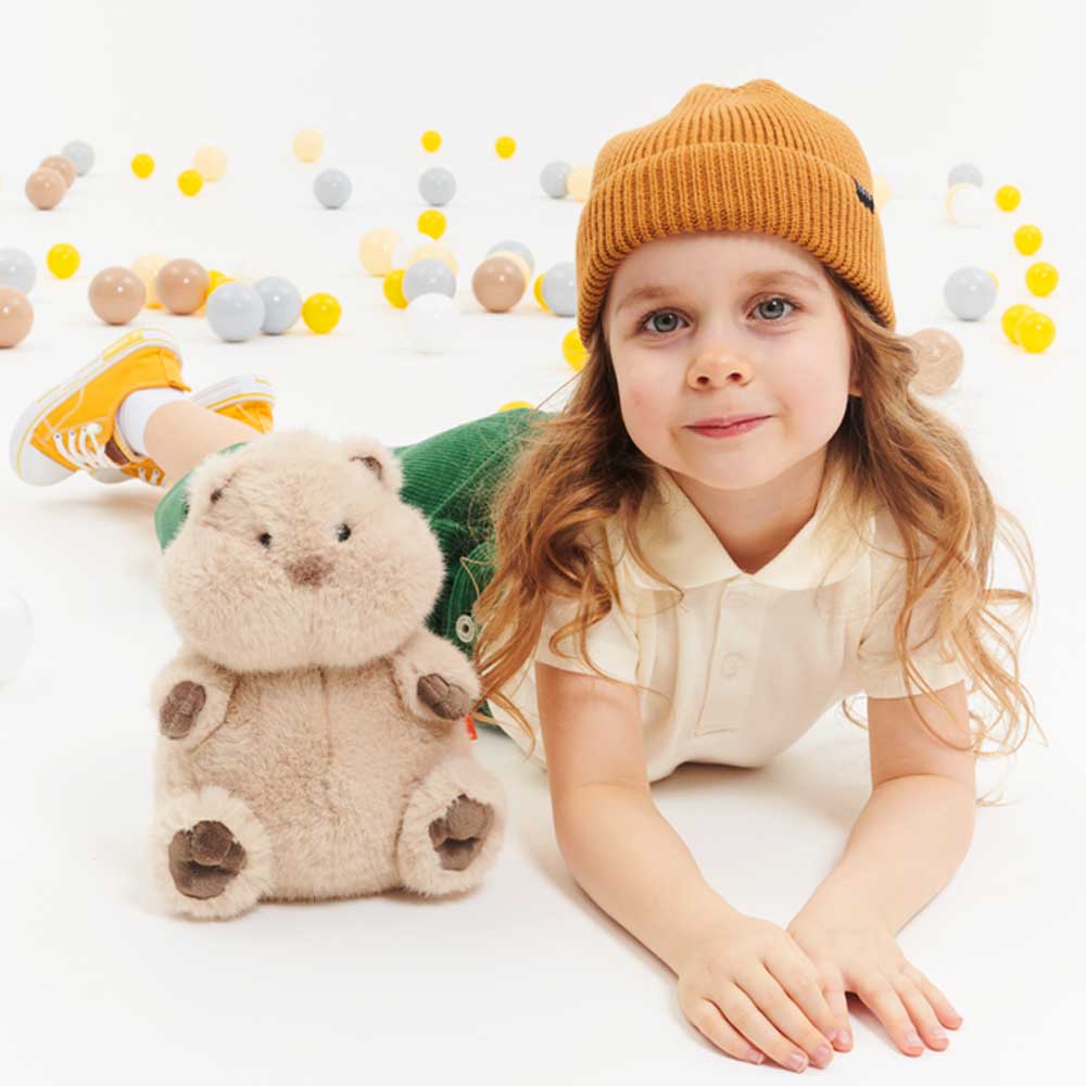 Softest plush hamster (22 cm) - 0+