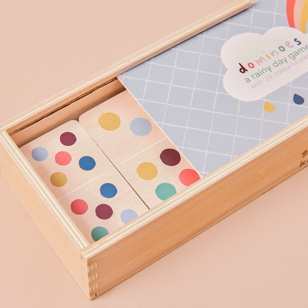 Wooden Dominoes Game for Children