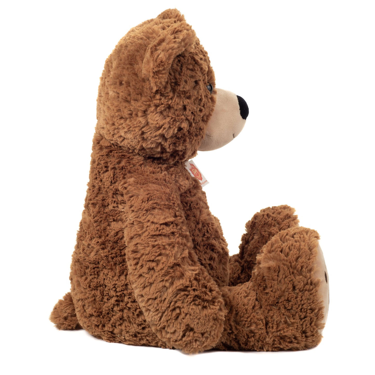 Brund Bear Plush Toy with Embroidered Paws