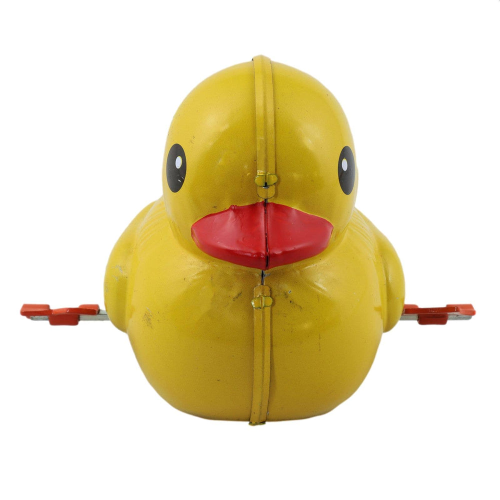 Canard à remonter en étain