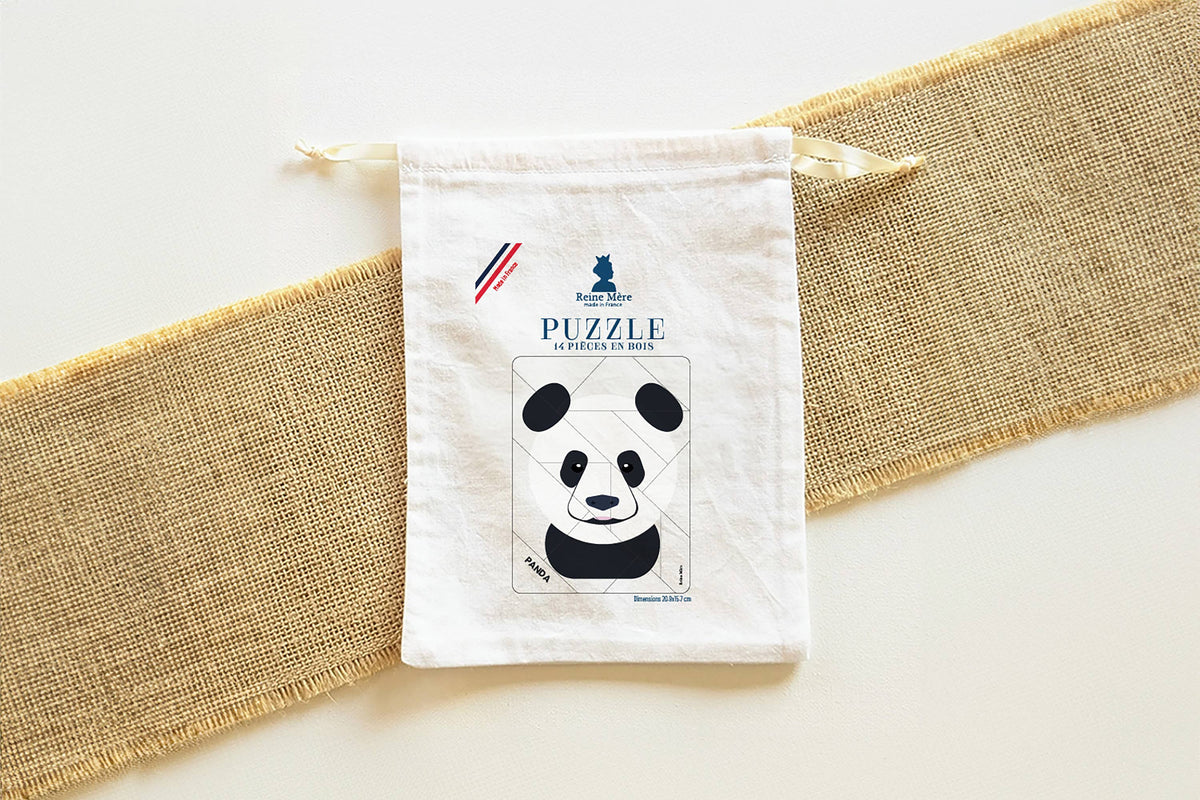 Panda houten puzzel