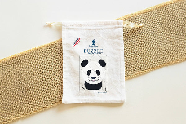 Panda wooden puzzle