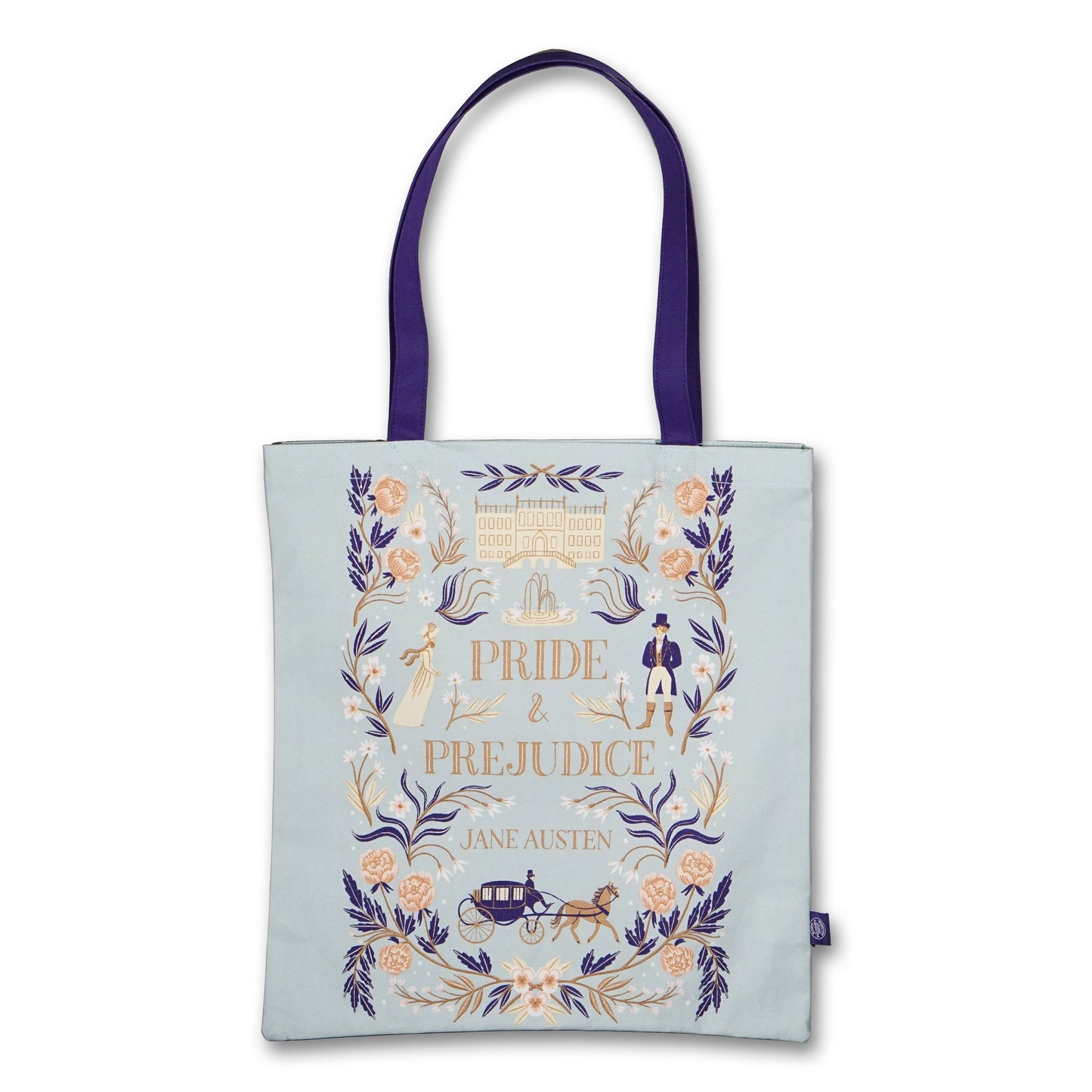 Shopper gemaakt van gerecycled katoen - Pulteney Press (Pride and Prejudice)