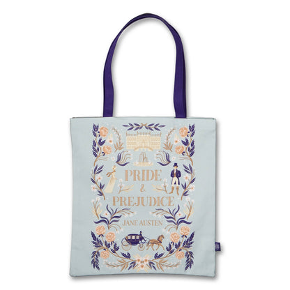 Shopper gemaakt van gerecycled katoen - Pulteney Press (Pride and Prejudice)