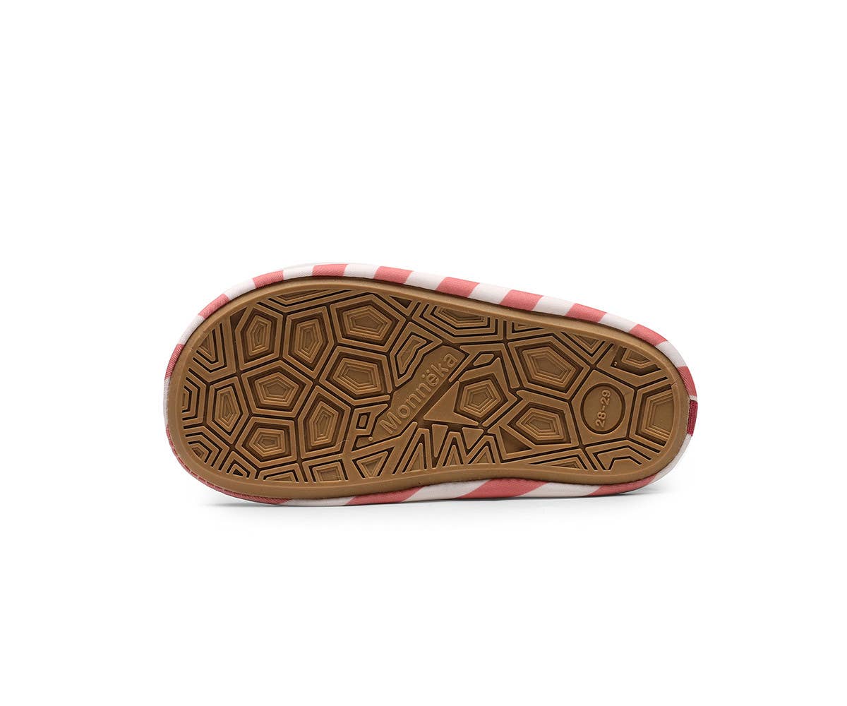 Chaussons Monnëka Rayures Bloom & Blush 20-21